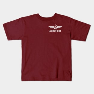 Aeroflot (Small logo) Kids T-Shirt